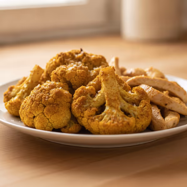 Cavolfiore croccante al curry