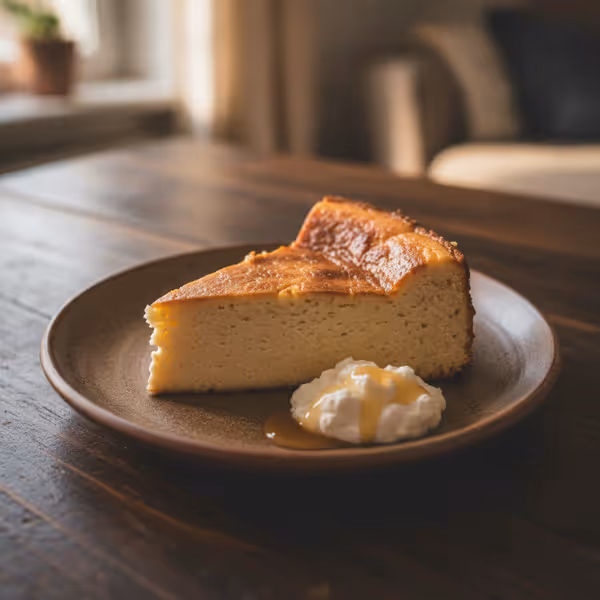 Cheesecake leggera con quark e farina di cocco