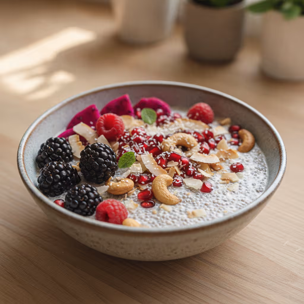 Chia pudding, pronto da servire