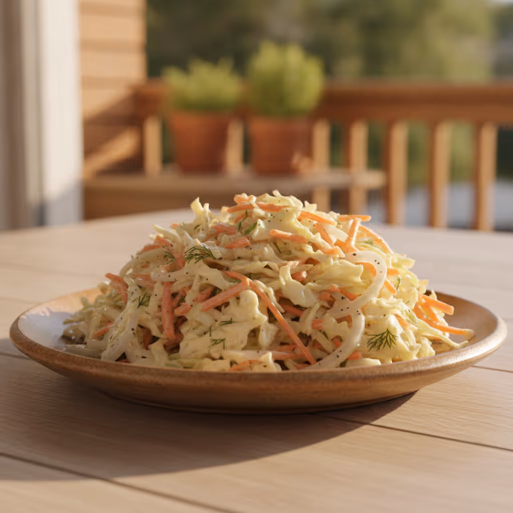 Coleslaw americano – Insalata di cavolo cappuccio, pronto da servire